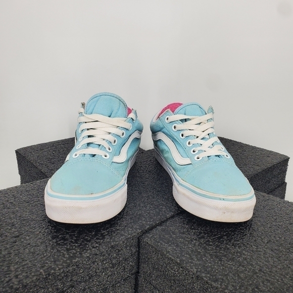 Vans Off The Wall Tiffany Blue Sneakers 7 Women's 5.5 Men's Shoes 500714 - Picture 6 of 11